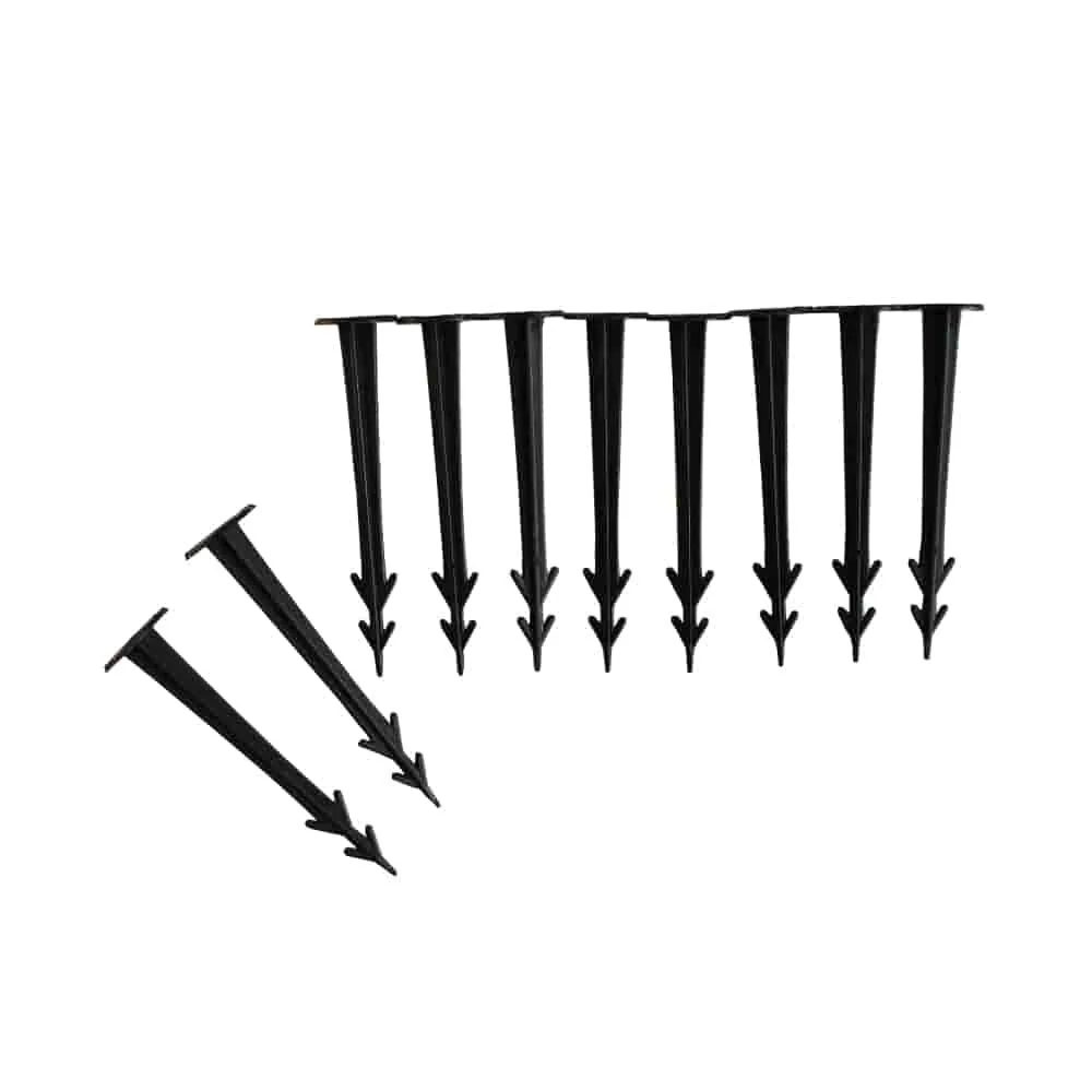 "Bodenanker, 10 Erdnägel, 11,5cm, Kunststoff, für Unkrautvlies image"