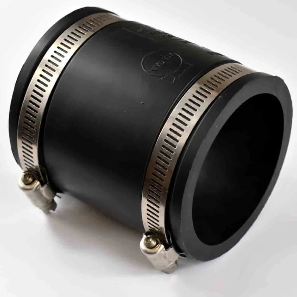 "Flexible Rohrkupplung, Rohrverbinder flexibel, 50mm image"