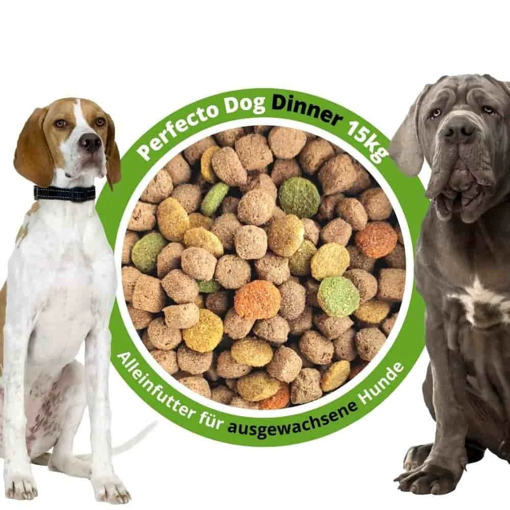 "Trockenfutter für Hunde Perfecto Dog Dinner 15kg image"