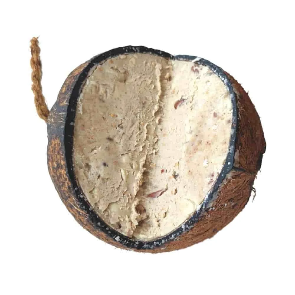 "Wildvogelfutter, Vogelfutter Kokosnuss, Ganzjährig image"