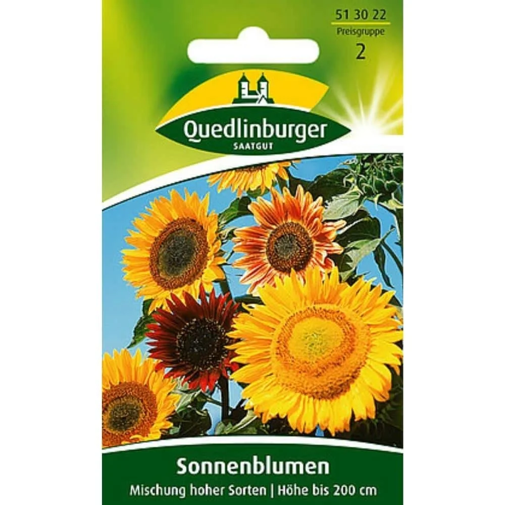 Buy sunflower seeds, tall variety mix, summer flowers