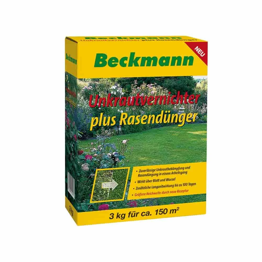 "3 kg Rasendünger mit Unkrautvernichter + Langzeitwirkung f. ca 150m² image"