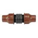 16mm Schlauchverbinder, PE Rohrverbinder, Tropfschlauch Verbinder