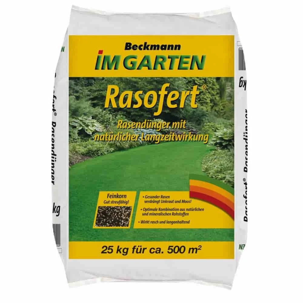 "Rasendünger, Langzeitdünger 25kg, Mineralischer rasendünger für ca. 500m² image"