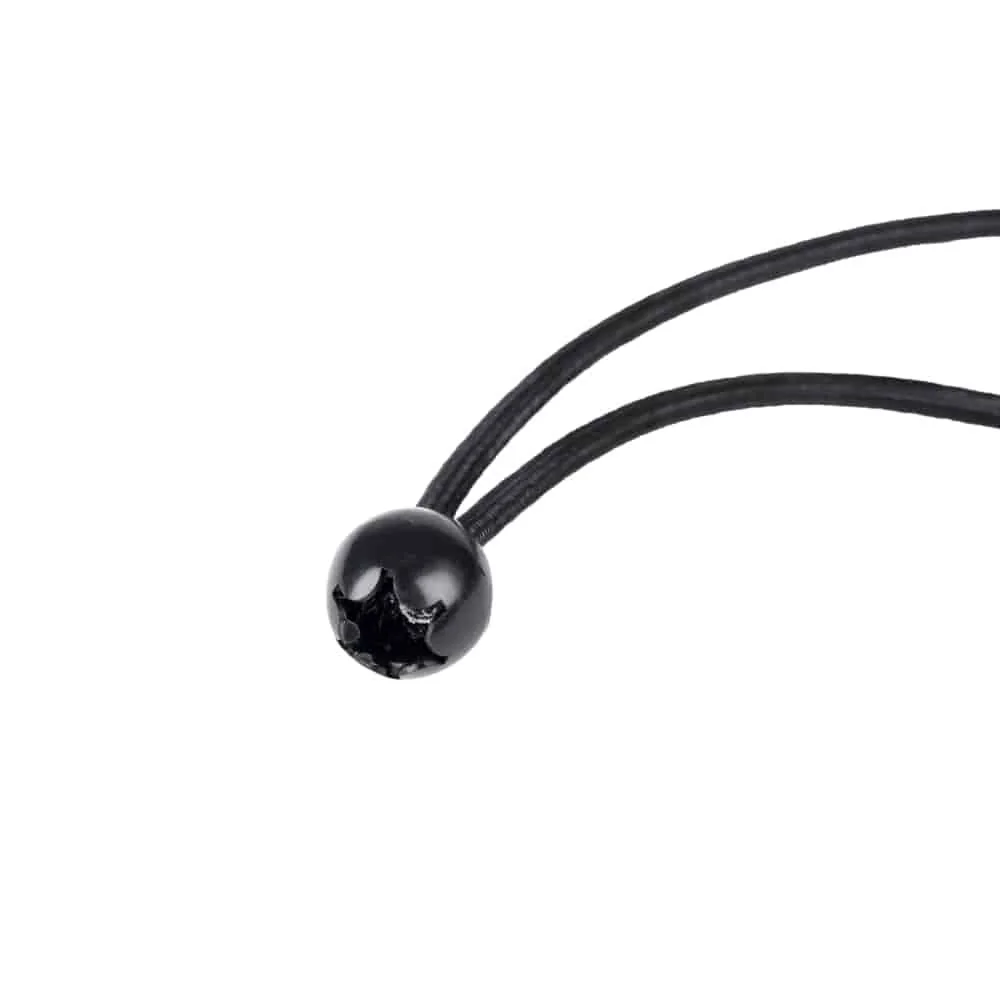 "Expanderschlinge mit Kugel, Planenspanner 6mm, schwarz, 25cm image"