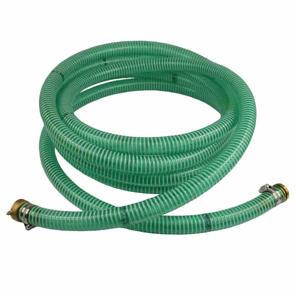 "1"/25mm Saug- + Druckschlauch mit 1" AG Schlauchtülle + 1" IG 2/3 Verschraubung 7m image"