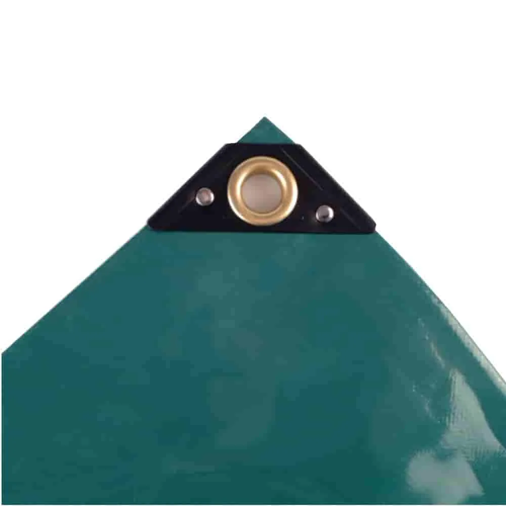"PVC Plane, Abdeckplane, 2x3m, 650 g/m², grün, wasserdicht image"