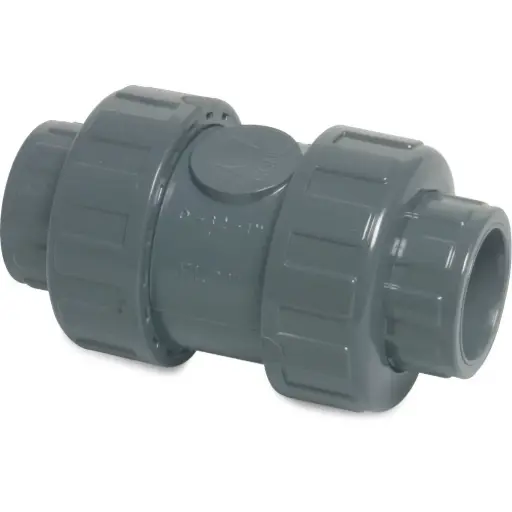 "Rückschlagventil 50mm PVC-U, Klebemuffe DN40 image"