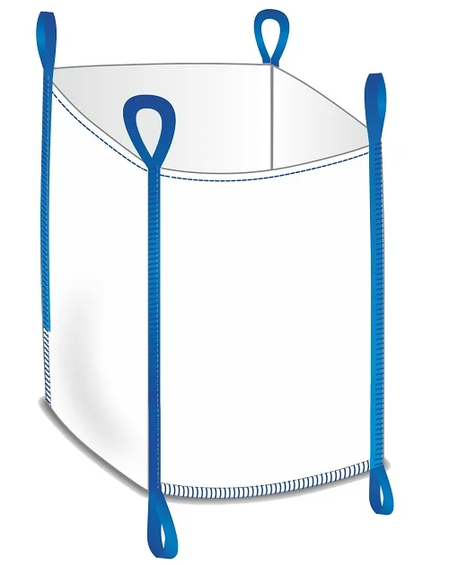 "Big Bag 5er Set, 90x90x90 cm, 1000kg Tragkraft, offen image"