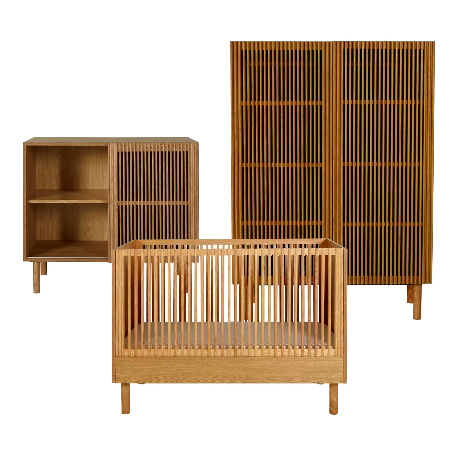 "Quax Babyzimmer Set - Hai No Ki, natur image"