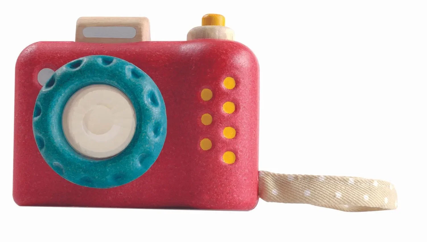 "Plan Toys - Kamera, Gummibaumholz image"