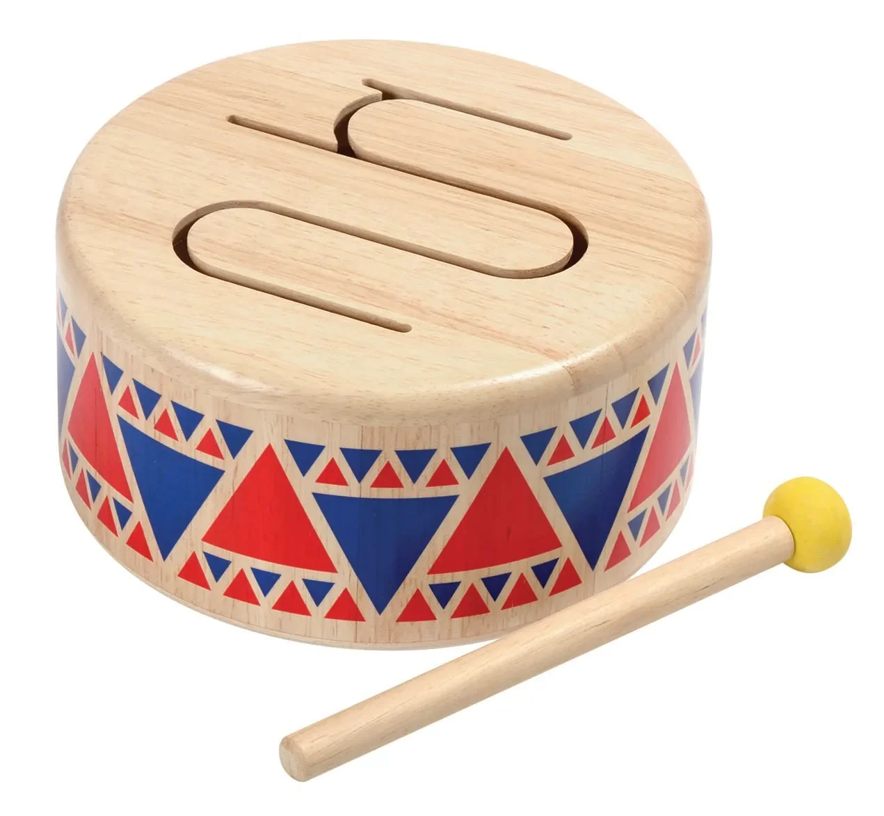 "Plan Toys - Musikspielzeug - Trommel Fest, Gummibaumholz image"