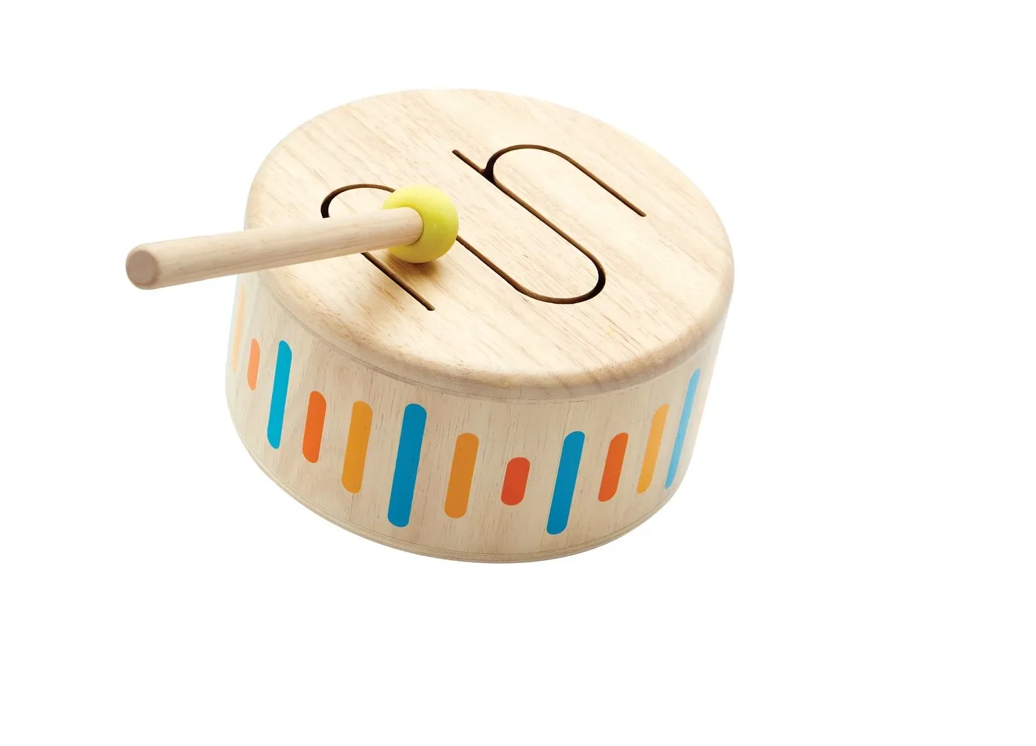 "Plan Toys - Musikspielzeug - Kindertrommel, Gummibaumholz image"
