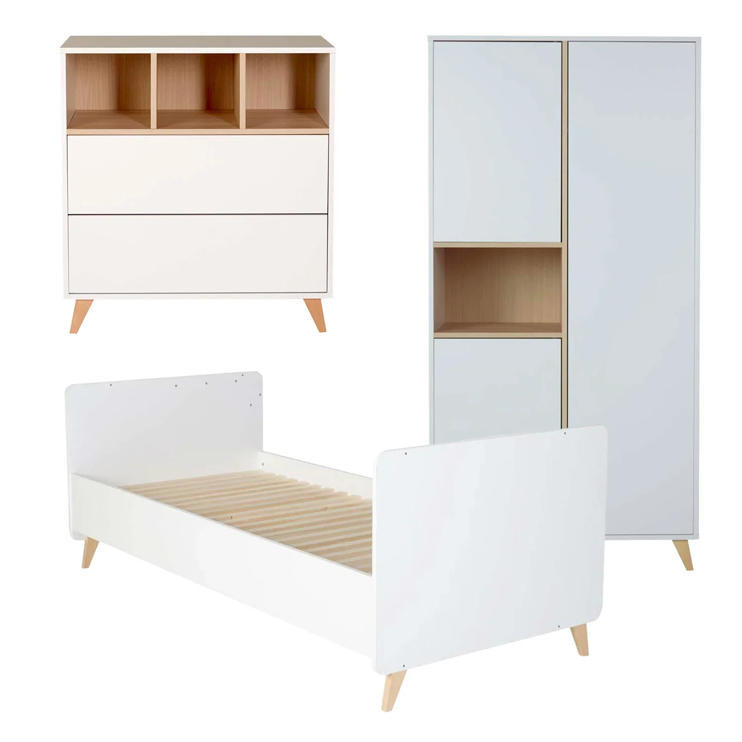 "Quax Babyzimmer Set - Loft, weiß image"