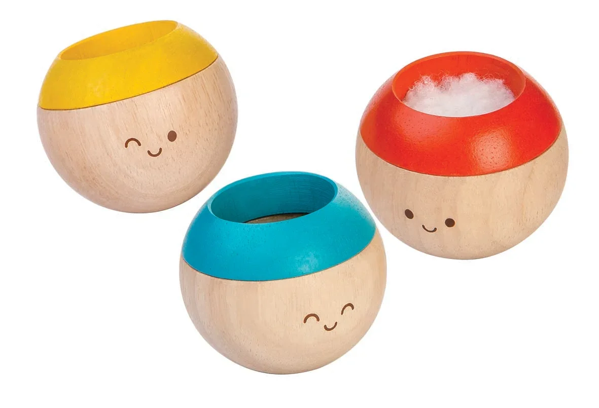 "Plan Toys - Sensorisches Spielzeug - Fühlspass bunt, Holz image"