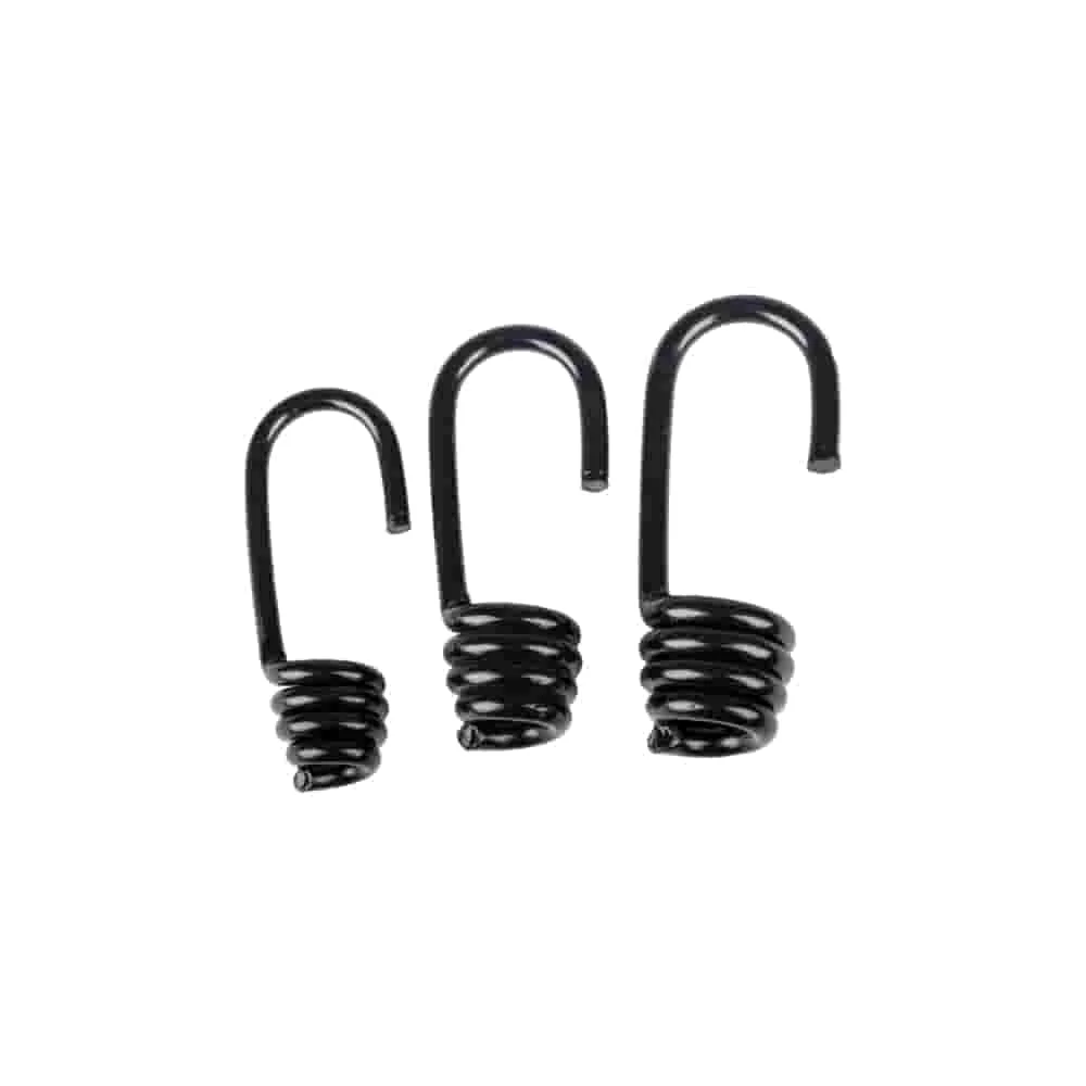 Expanderseil Haken, Spiralhaken, Kunststoff, Gummiseil Haken