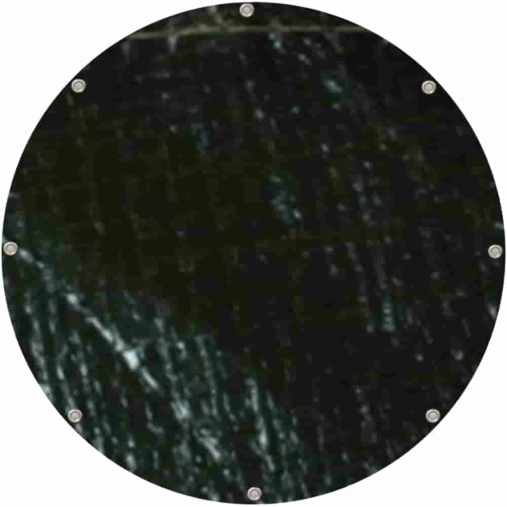 "Abdeckplane rund, wasserdicht, 210g/m², reissfest & grün image"