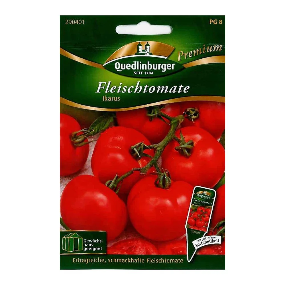 "Tomatensamen, Fleischtomate Ikarus, Tomatenpflanzen selber ziehen image"