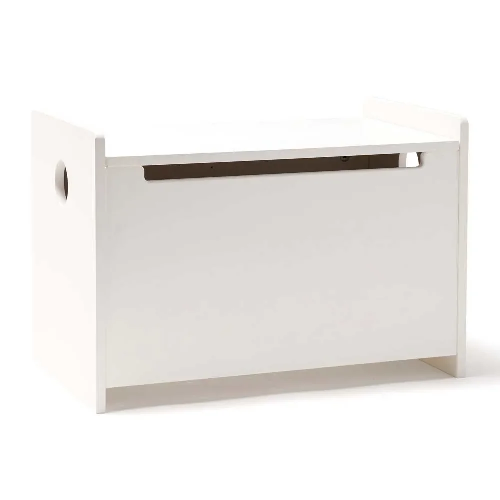 Kids Concept Spielzeugkiste Holz weiss