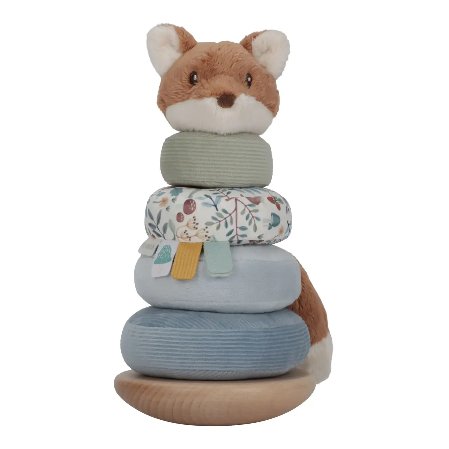 "Little Dutch Stapelturm, Stapelspiel - mit Ringen, Fuchs Forest Friends image"