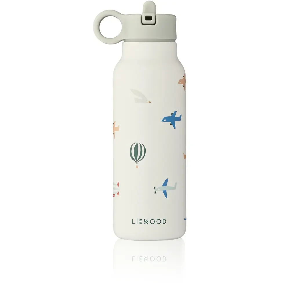 Liewood Falk Wasserflasche Flieger Ecru 350 ml