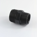 PVC Fittinge, Doppelnippel reduziert AG 1 1/2" x 1 1/4", PVC-U Fitting