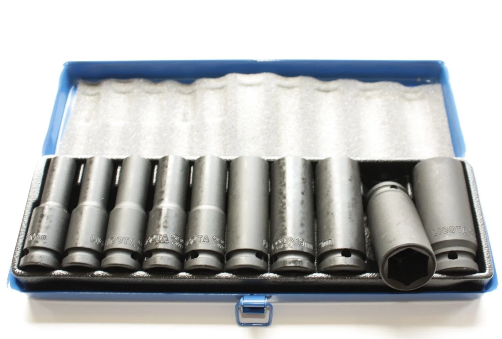 "Schlagschraubernüsse 1/2 Zoll, Schlagschrauber Nüsse Set, 10-24mm, Metallkassette image"