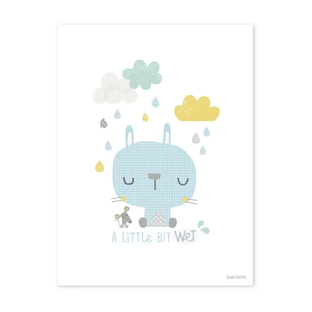 "Lilipinso Poster Hase im Regen image"
