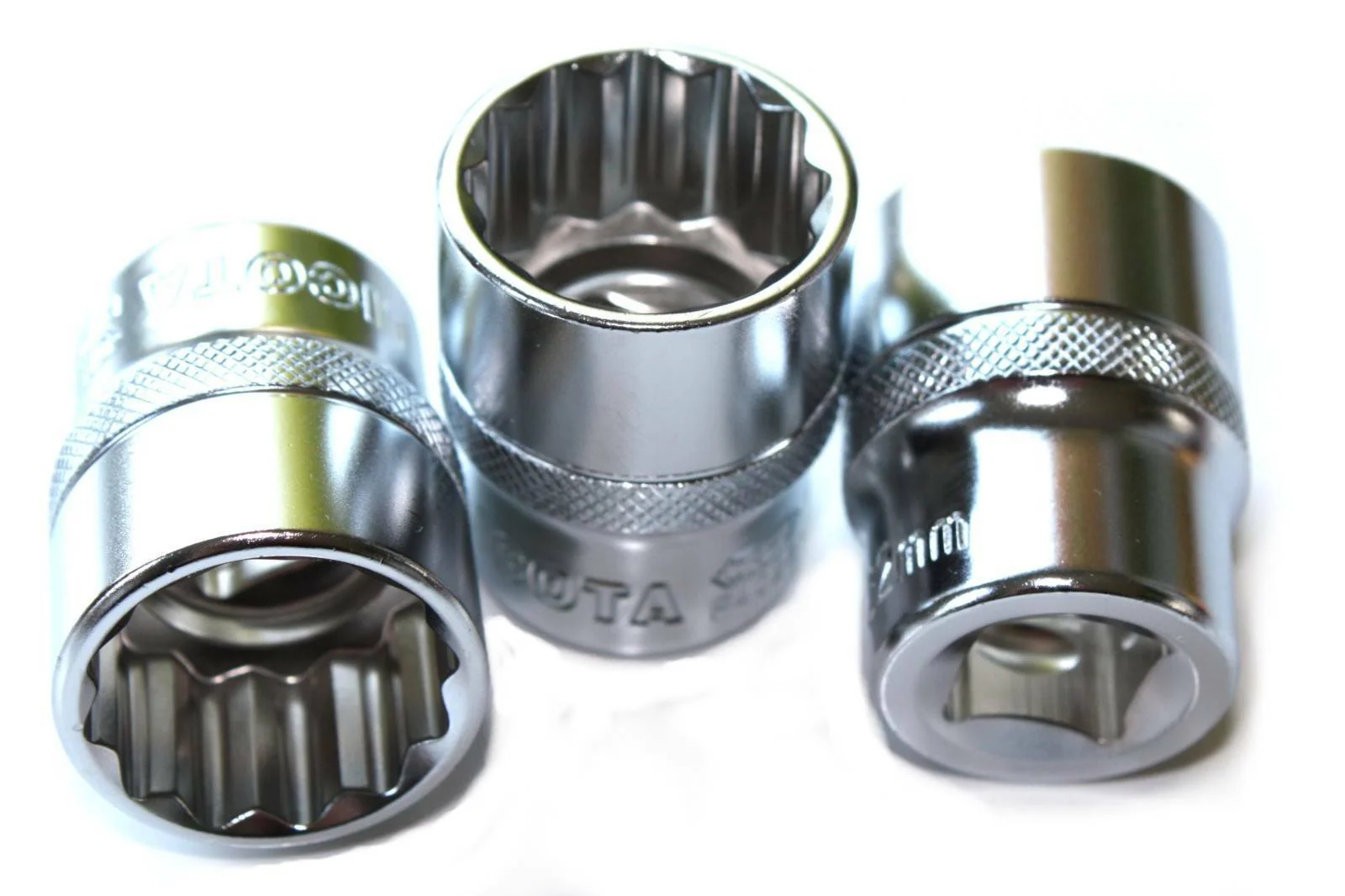 1/2 Zoll Nuss, Stecknuss, 8mm, CR-V, 12pt, Industrie Qualität