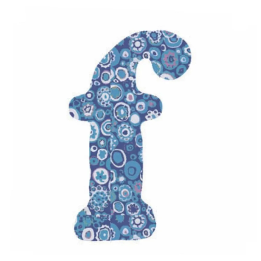 "Lilipinso Sticker blau Buchstabe f image"
