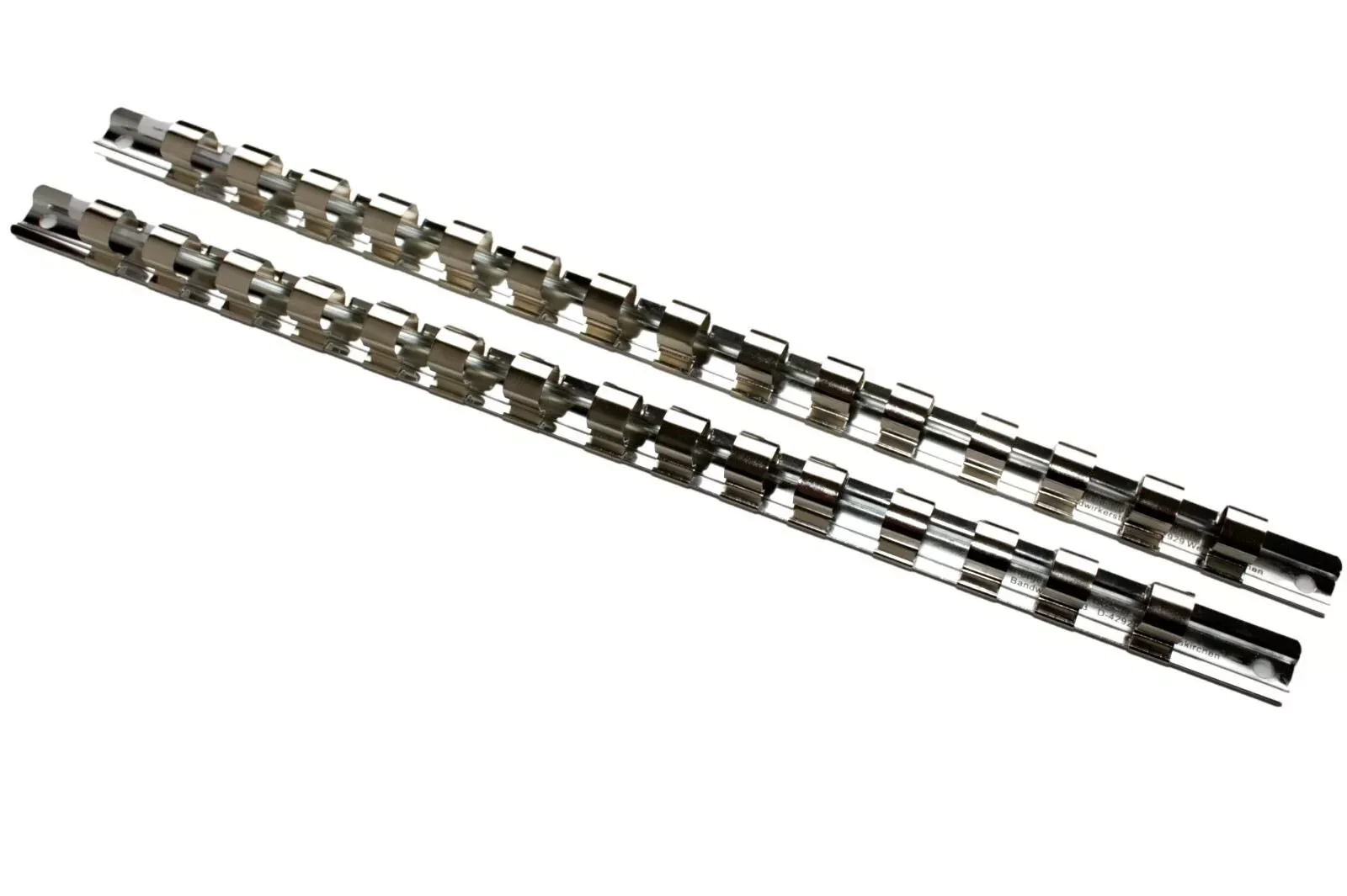 "Stecknuss Schiene, 1/4 Zoll Halterung, 15 Clips, Werkzeugwand Halterung image"