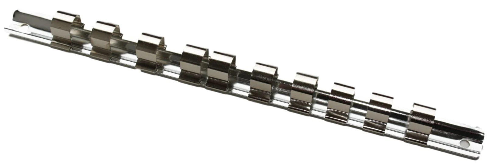 "Stecknuss Schiene, 1/2 Zoll, Werkzeugleiste, 10 Clips image"