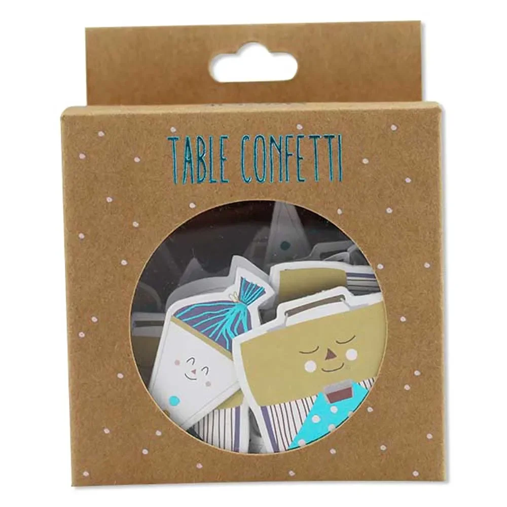 "Ava & Yves Tischkonfetti Einschulung kräftig image"