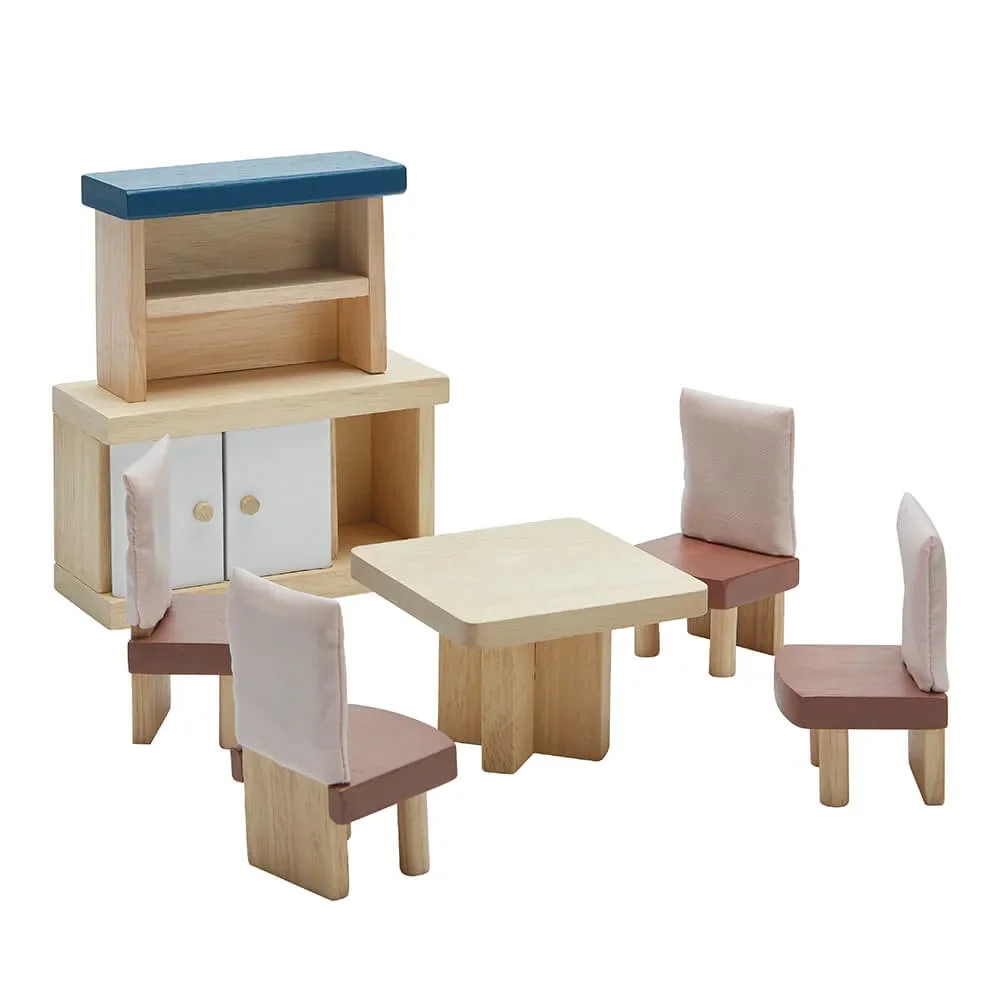 "Plan Toys Esszimmer Orchard Zubehör für Puppenhaus image"