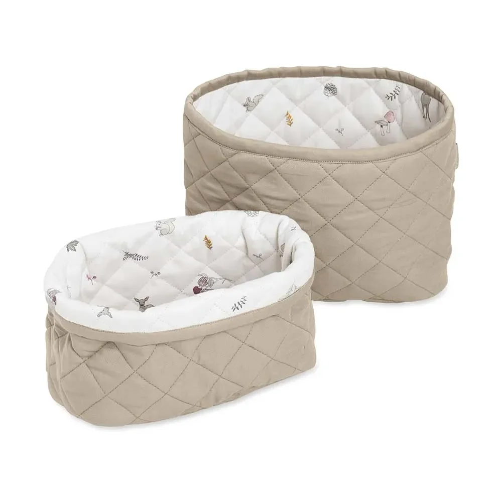 Cam Cam Aufbewahrung Körbchen-Set haselnuss Reh