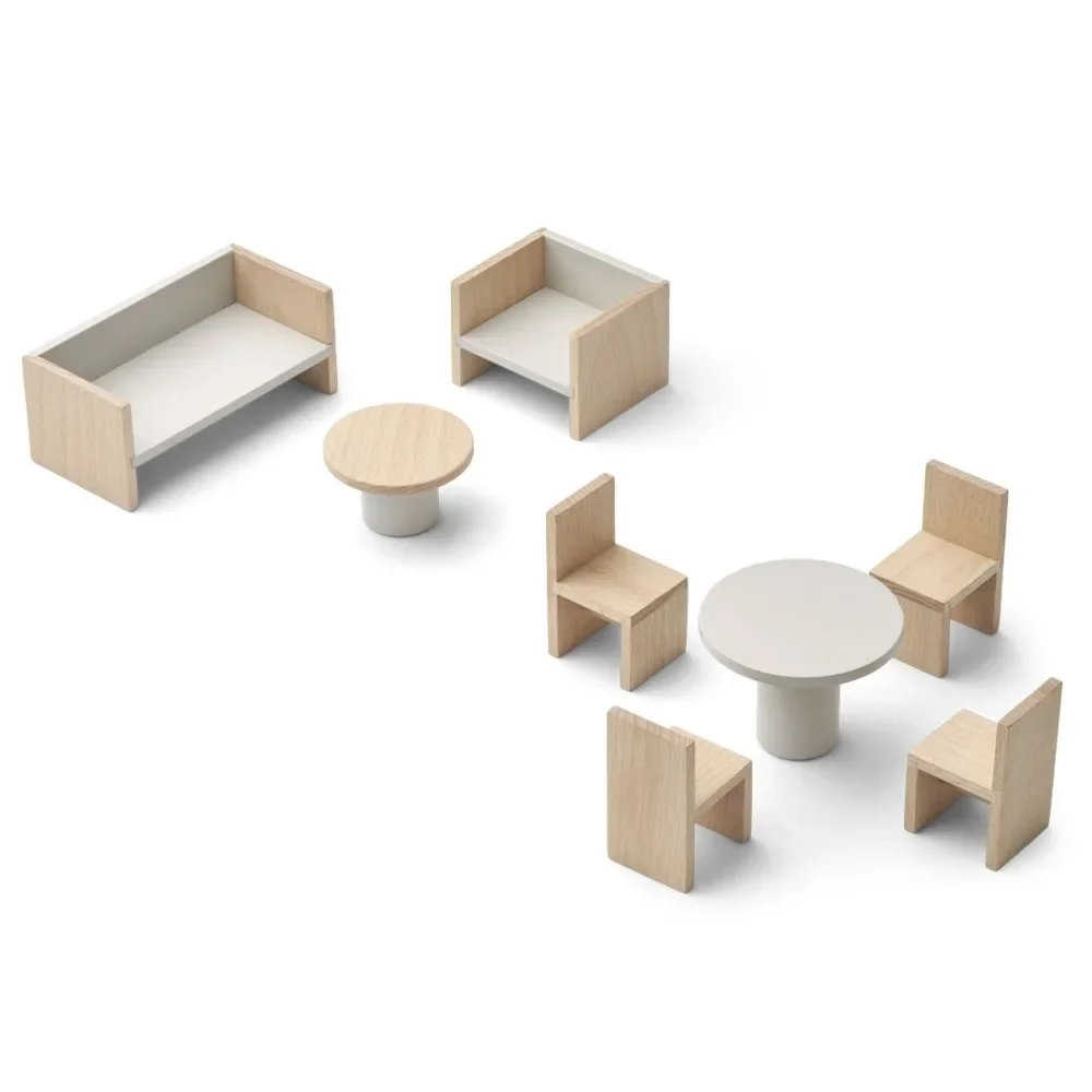 "Liewood "Gillian" Puppenhausmöbel beige image"