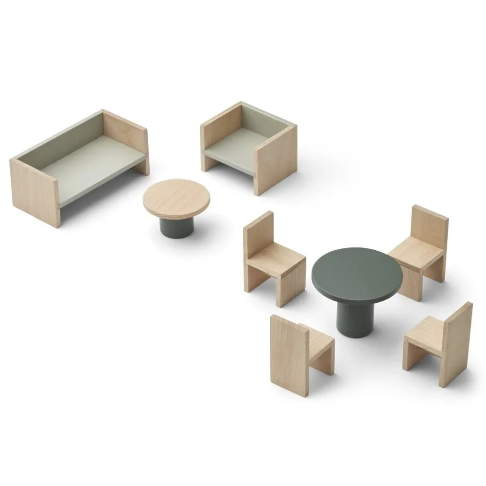 "Liewood "Gillian" Puppenhausmöbel grün image"