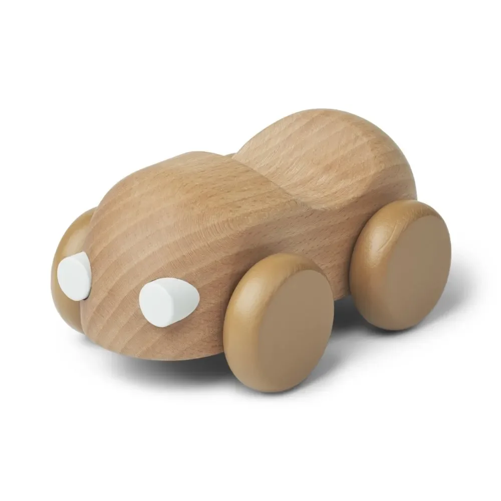 Liewood Holzauto Ilona goldenes caramel