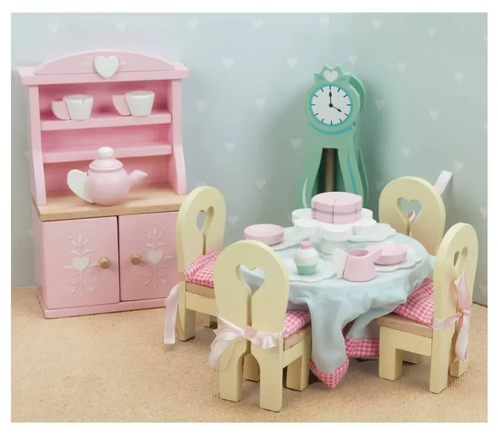 "Le Toy Van Puppenhaus Zubehör Esszimmer Daisy Lane image"