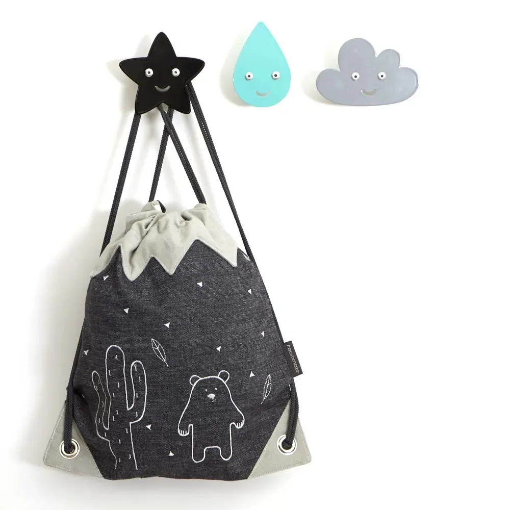 "Roommate Kleiderhaken Stern rosa image"