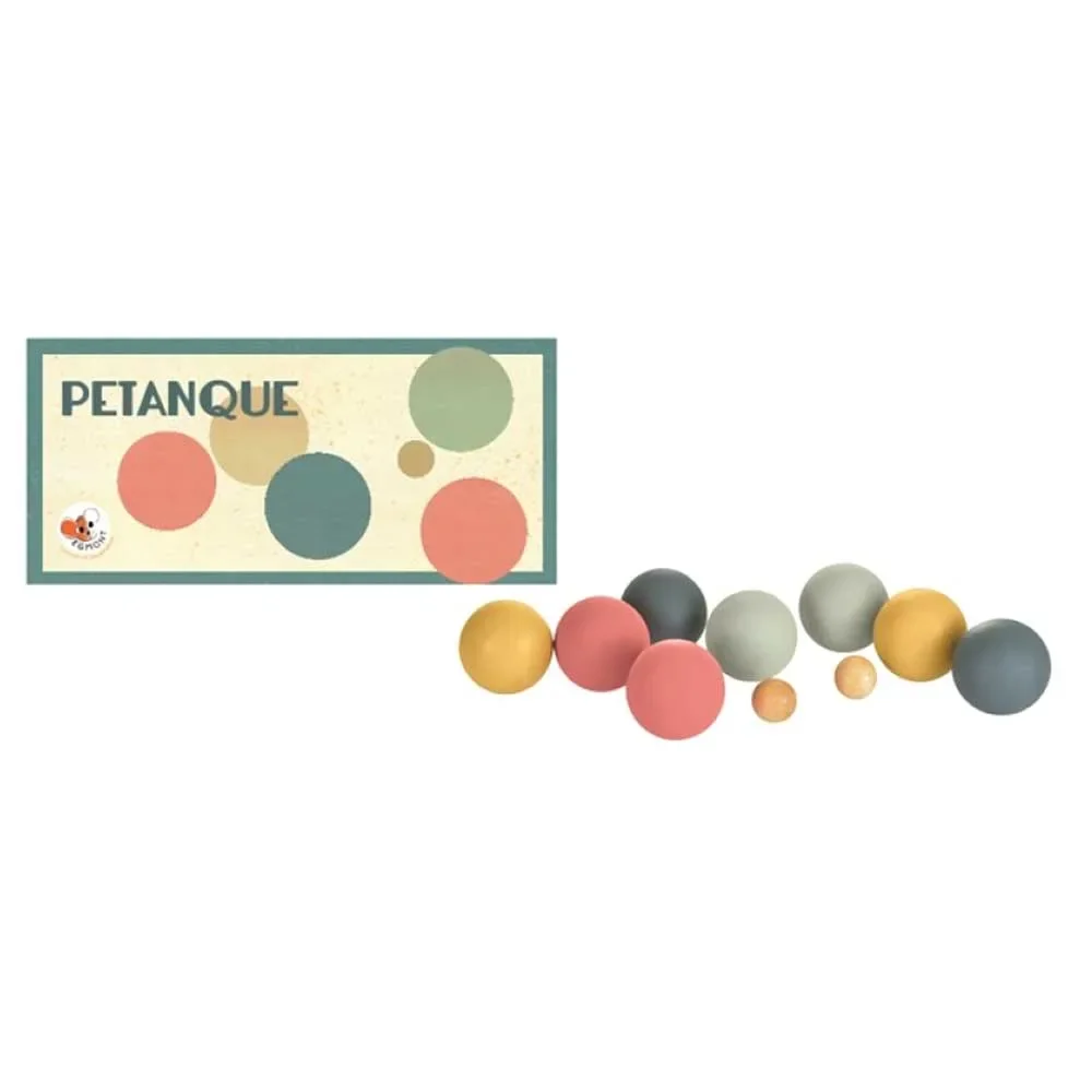 "Egmont Toys Petanque - Boccia Holz pastell image"
