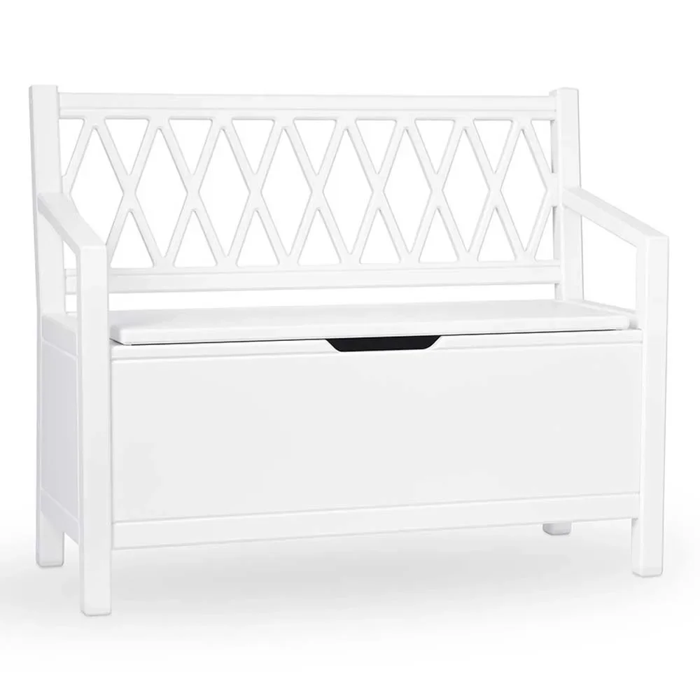 "Cam Cam Kinderbank Aufbewahrung Harlequin weiss image"