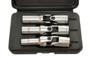 Glühkerzenschlüssel, Gelenk 3/8 Zoll, 8 10 12 mm, Werkzeug mit Box