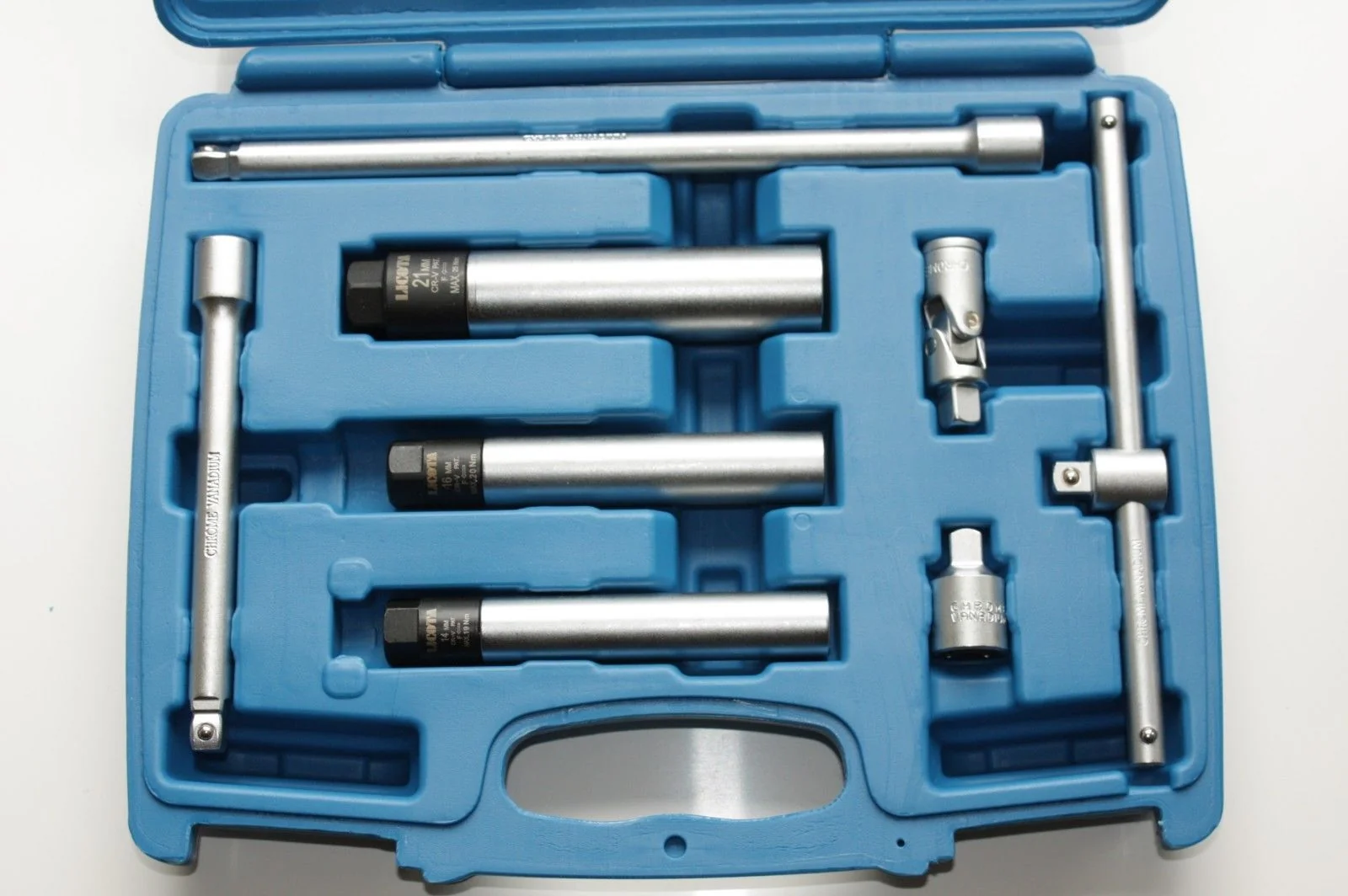 "Torsionsnüsse Set 3/8 Zoll, Zündkerzennuss, 14mm, 16mm, 21mm image"