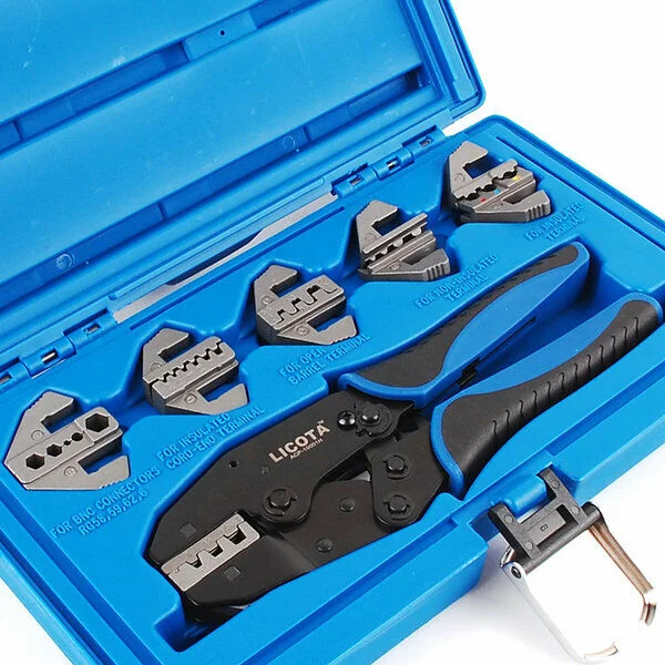 Crimpzange, 6 in 1, Kabelschuhzange