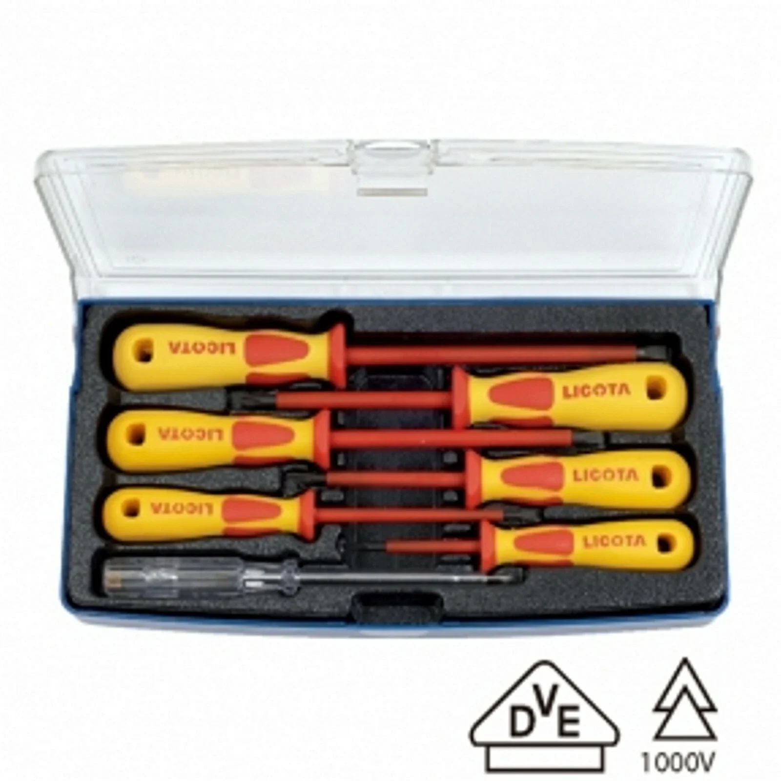 "Schraubendreher Set Elektriker, VDE 1000V, 7-teilig image"