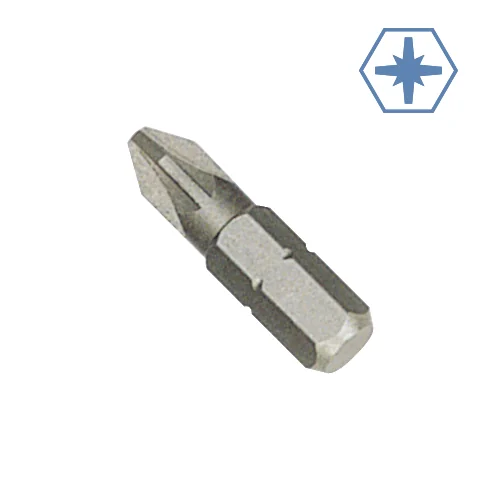 "Pozidriv Bits, Kreuzschlitz PZ1, 25mm, S2 Stahl, Power Bit image"