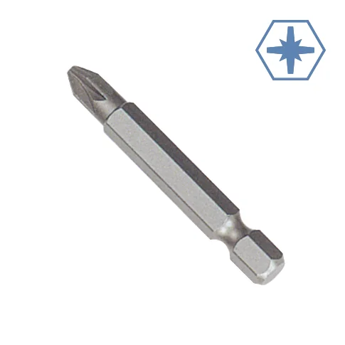 "PZ1 Bit, 50mm, S2 Stahl, Kreuzschlitz Pozidrive, Power Bit image"