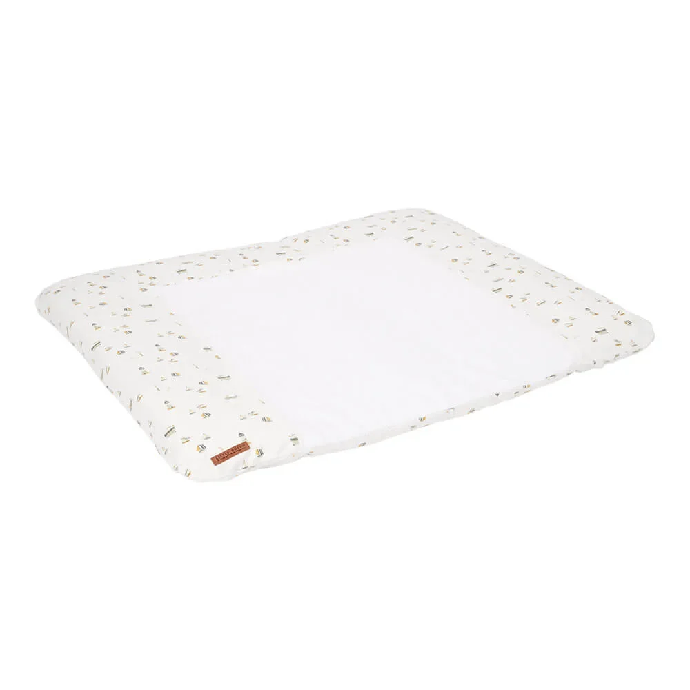 "Little Dutch Wickelauflagenbezug breit "Sailors Bay" weiß image"