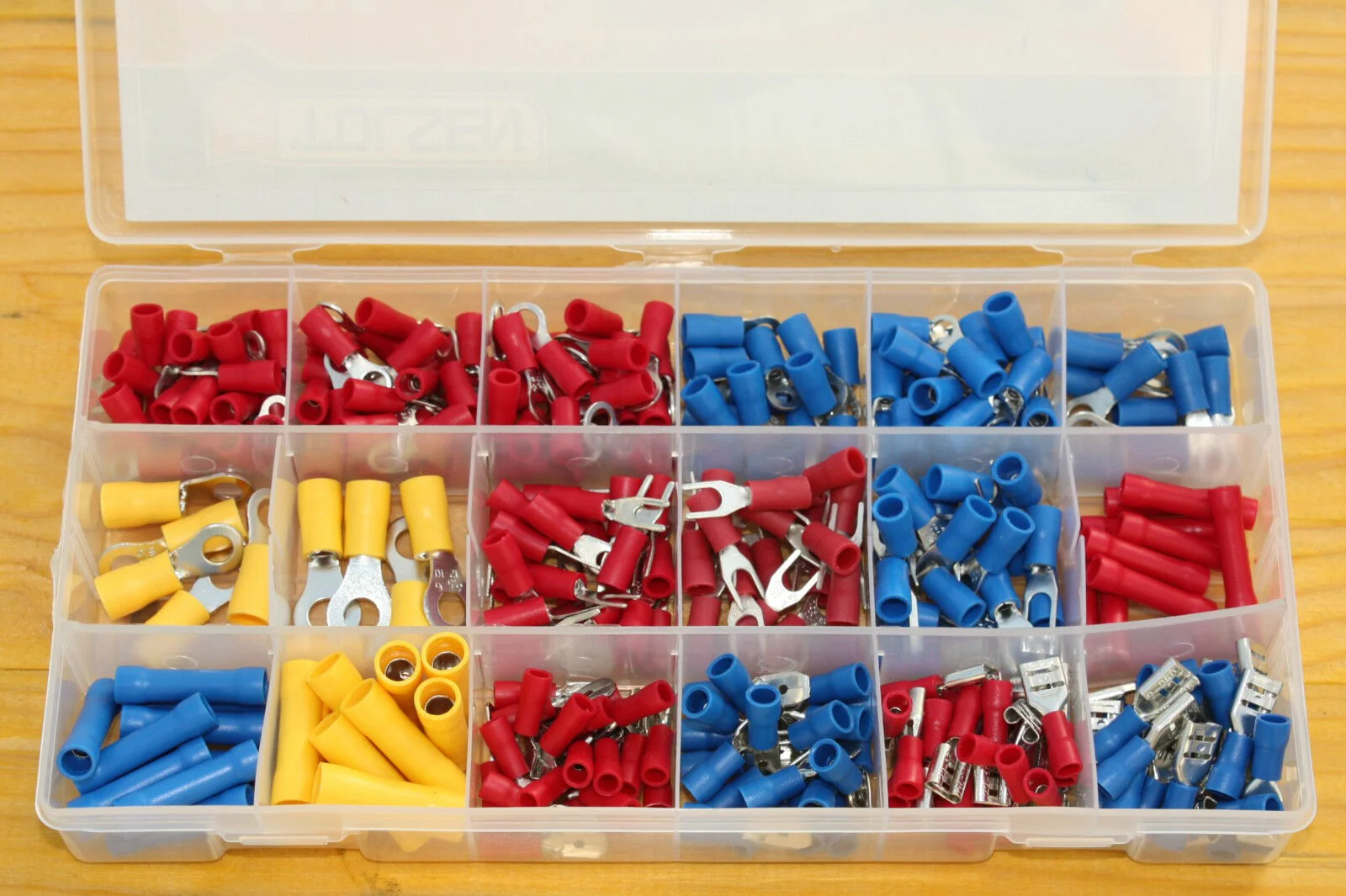 "Kabelschuhe Set, 300 tlg., Steckverbinder, Quetschverbinder, Kabelverbinder, Flachstecker image"